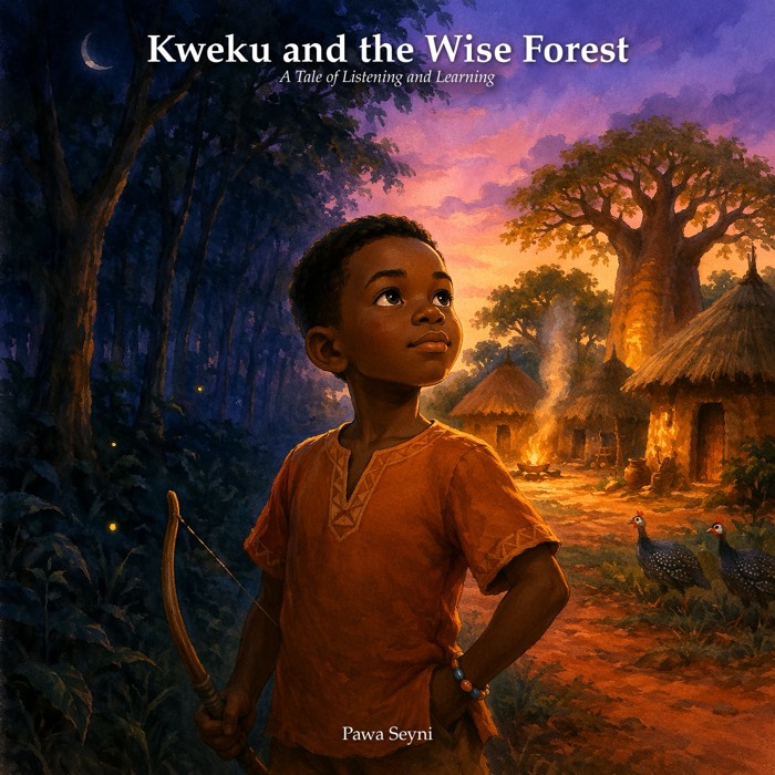 Kweku and the Wise Forest, book cover