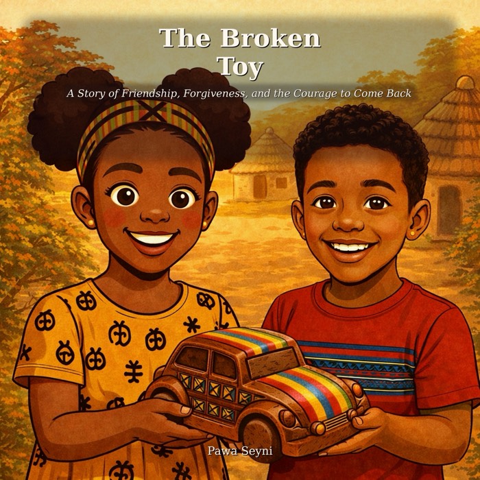 The Broken Toy, book cover