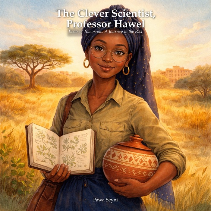 The Clever Scientist — Professor Hawel, book cover